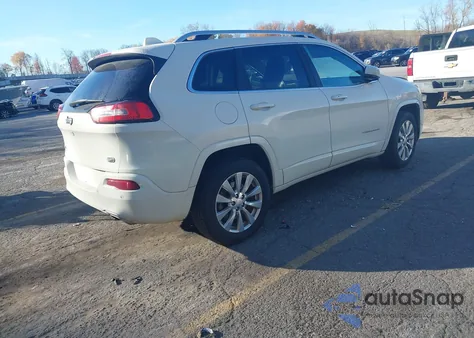 2018 Jeep Cherokee Overland 4X4 z USA, uszkodzony, nr VIN 1C4PJMJX8JD609670